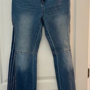 Flare embellished Blue b. Women's Jeans